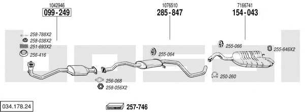Exhaust System 034.178.24