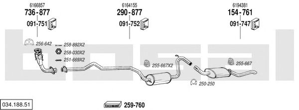 Exhaust System 034.188.51
