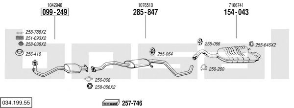 Exhaust System 034.199.55