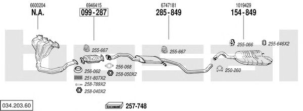 Exhaust System 034.203.60