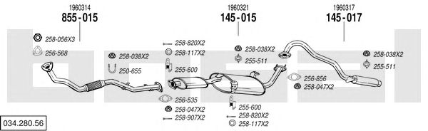 Exhaust System 034.280.56