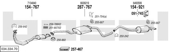 Exhaust System 034.334.70