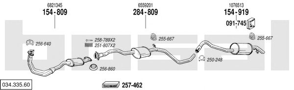Exhaust System 034.335.60