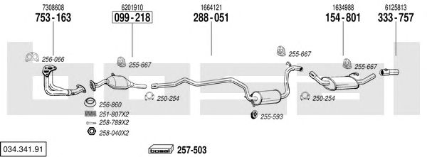 Exhaust System 034.341.91