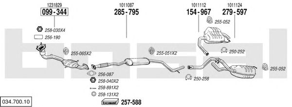 Exhaust System 034.700.10