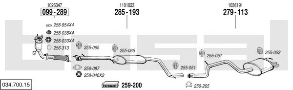 Exhaust System 034.700.15
