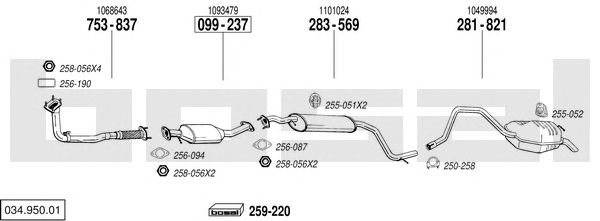 Exhaust System 034.950.01