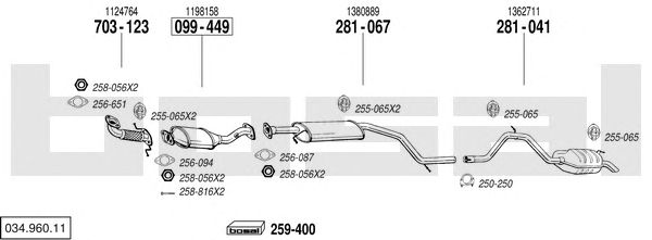Exhaust System 034.960.11