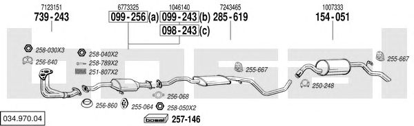 Exhaust System 034.970.04