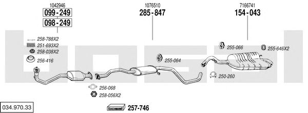 Exhaust System 034.970.33