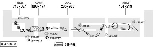 Exhaust System 034.970.36