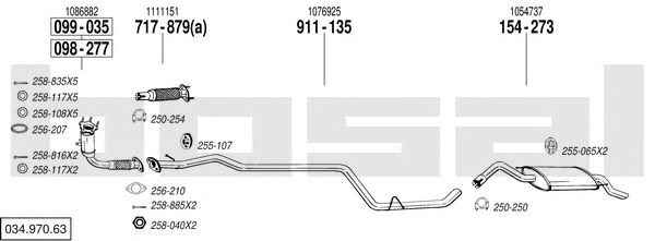 Exhaust System 034.970.63