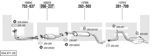 Exhaust System 034.971.00