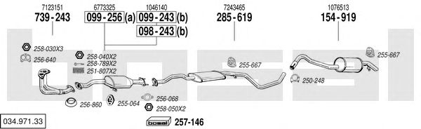 Exhaust System 034.971.33