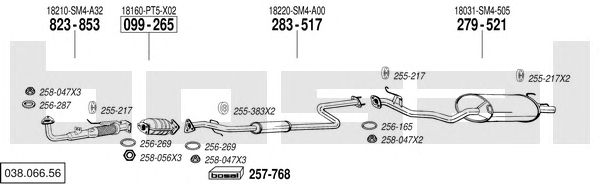 Exhaust System 038.066.56