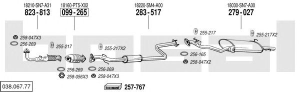 Exhaust System 038.067.77