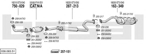 Exhaust System 038.083.51