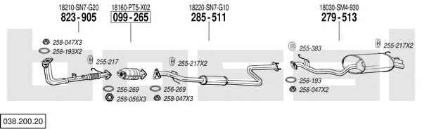 Exhaust System 038.200.20