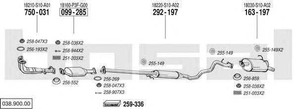 Exhaust System 038.900.00