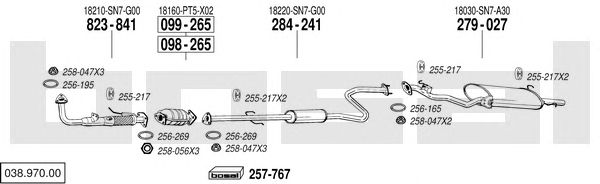 Exhaust System 038.970.00