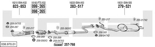 Exhaust System 038.970.01