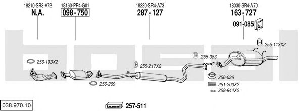 Exhaust System 038.970.10