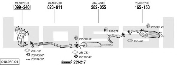 Exhaust System 040.960.04