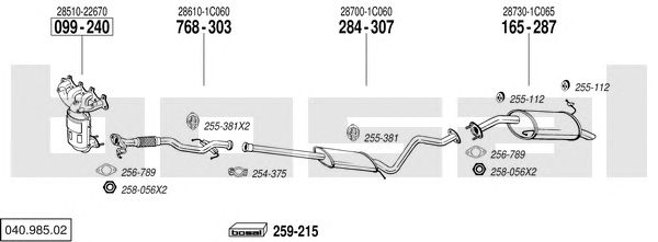 Exhaust System 040.985.02