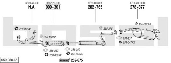 Exhaust System 050.050.65