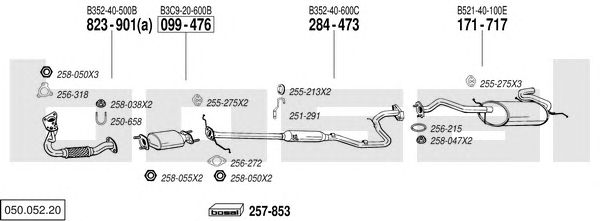 Exhaust System 050.052.20