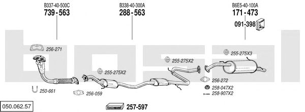 Exhaust System 050.062.57