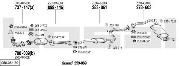 Exhaust System 050.064.59