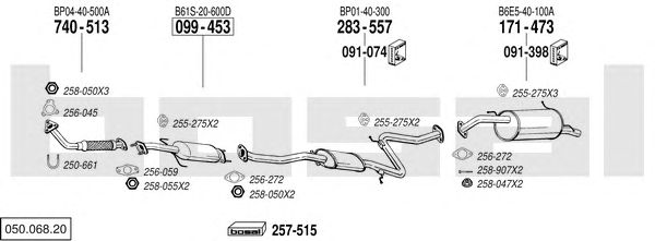 Exhaust System 050.068.20