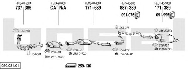 Exhaust System 050.081.01