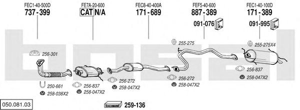 Exhaust System 050.081.03