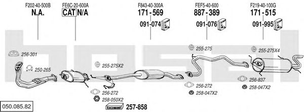 Exhaust System 050.085.82