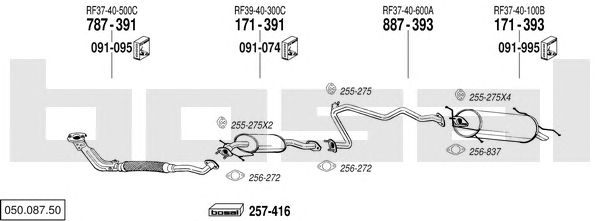 Exhaust System 050.087.50