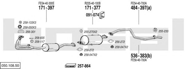 Exhaust System 050.108.50
