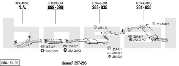 Exhaust System 050.151.00