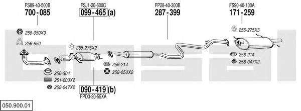Exhaust System 050.900.01