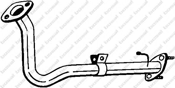 Exhaust Pipe 751-153