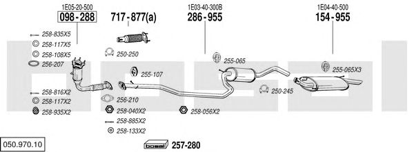 Exhaust System 050.970.10