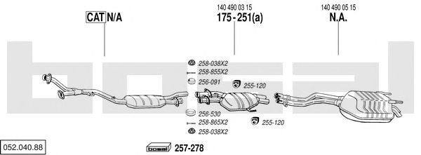 Exhaust System 052.040.88