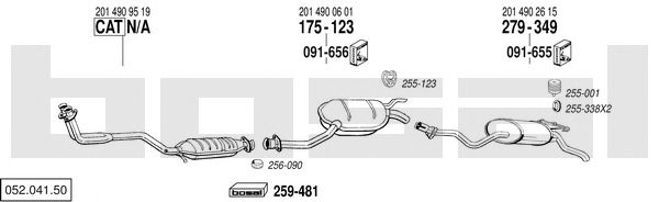 Exhaust System 052.041.50