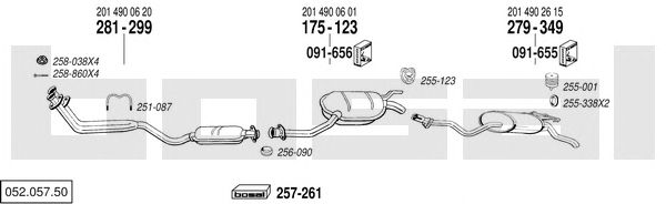 Exhaust System 052.057.50