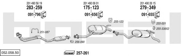 Exhaust System 052.058.50