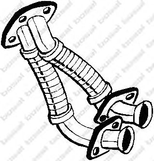 Exhaust Pipe 730-089