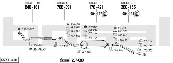 Exhaust System 052.193.81