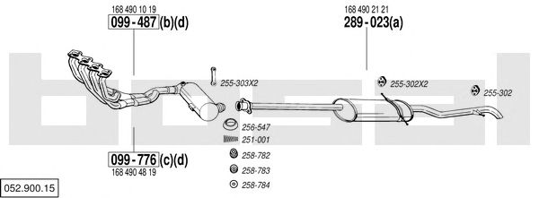 Exhaust System 052.900.15
