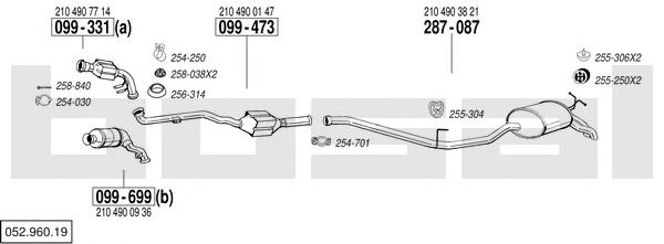 Exhaust System 052.960.19